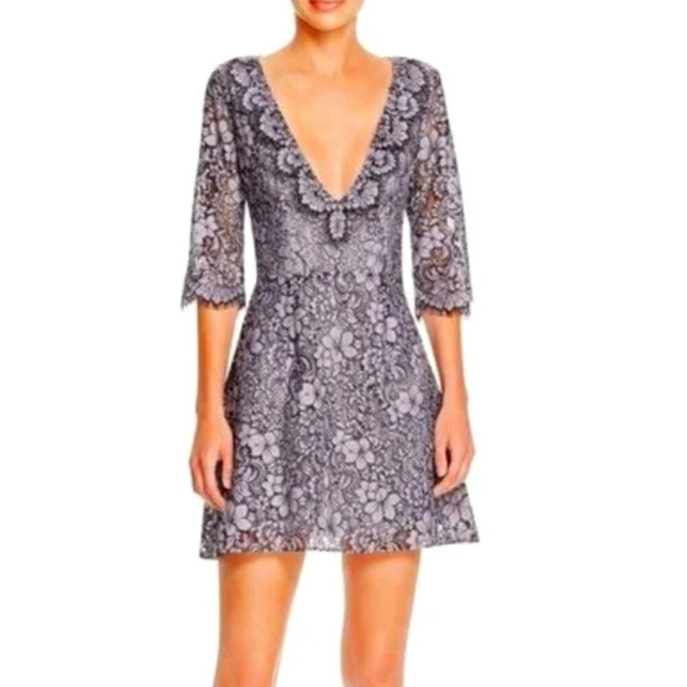 New FOR LOVE AND LEMONS Thedora Formal Lace Mini Dress